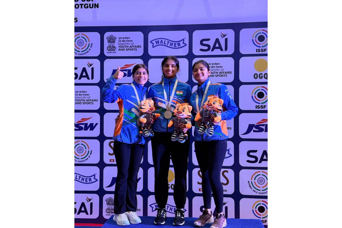 ISSF Junior World Cup: India takes early lead, sweeps women's 50 m prone event podium
