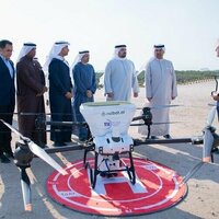 Environment Agency - Abu Dhabi showcases innovative use of drones to plant mangroves in Bahrain