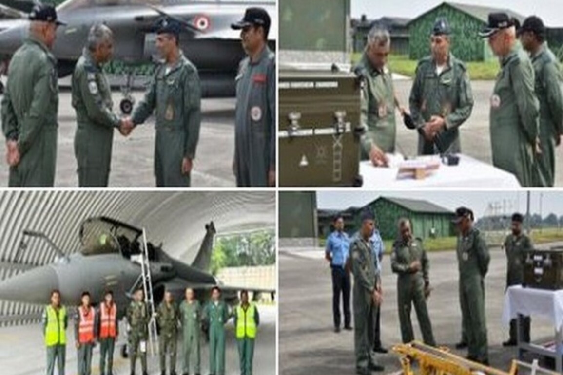 Chief of Integrated Defence Staff visits Eastern Sector to review operational preparedness, flies Rafale