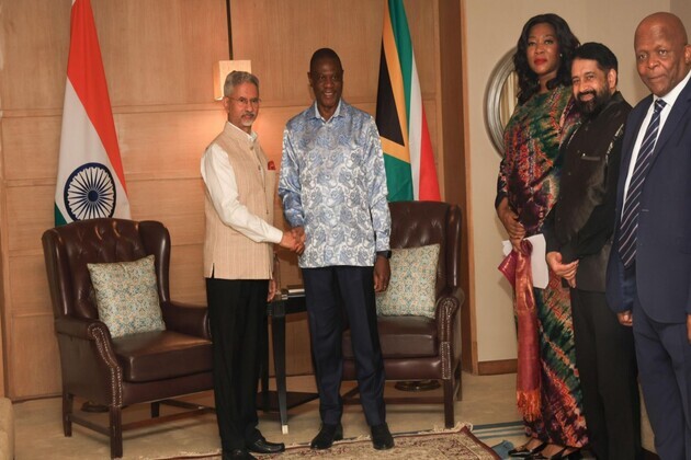 "Deeply committed to relationship and friendship with India", says S. African Dy President Mashatile at meeting with EAM Jaishankar