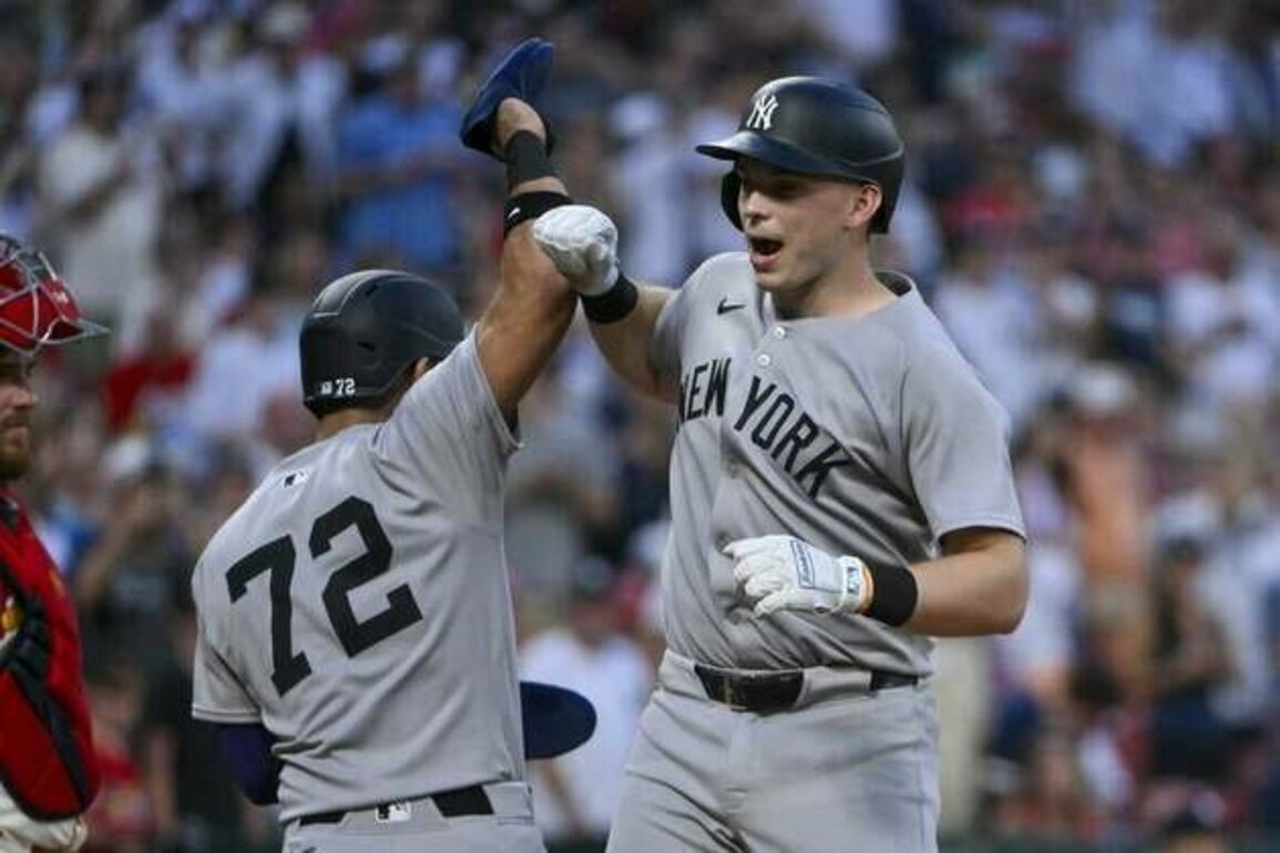 MLB roundup: Ben Rice (7 RBIs) leads slugfest for Yanks over Cards