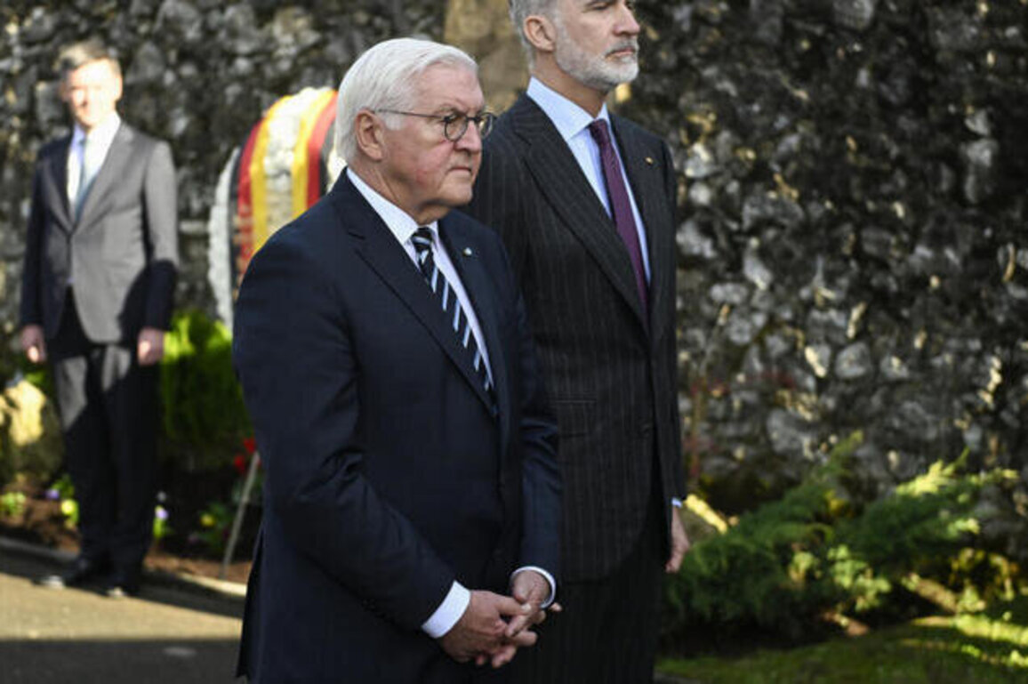 German president honours victims in Guernica, razed by Nazis