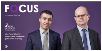 The great sustainable credit catch up