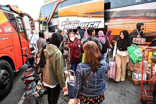 INDONESIA-JAKARTA-EID AL-FITR-RETURNING FROM HOME