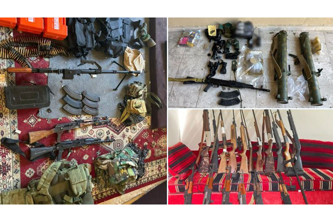 Israel recovers Hezbollah weapons intended for 'terror activity'