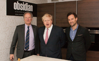 Boris visits George Bence Group