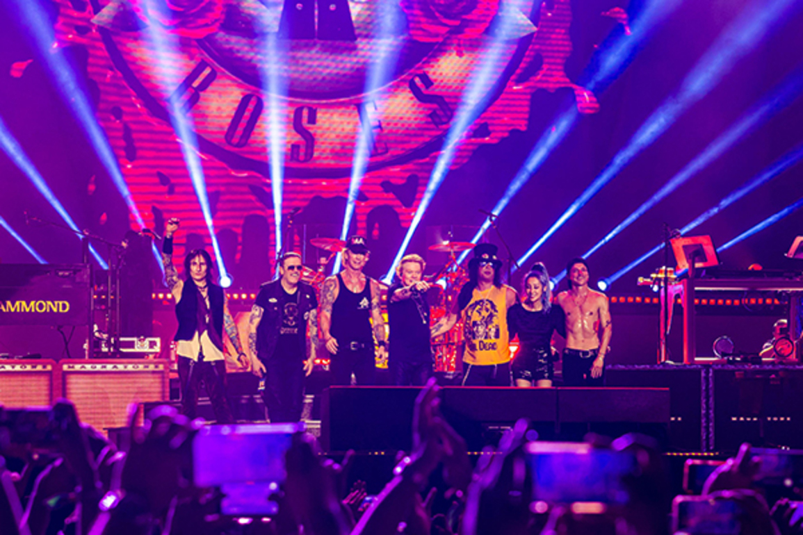 Rock band Guns N' Roses returns to India after 13 years, gives electrifying performance in Mumbai