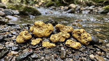Pepitas de ouro