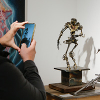 CANADA-BURNABY-ART OF RECYCLING-EXHIBITION