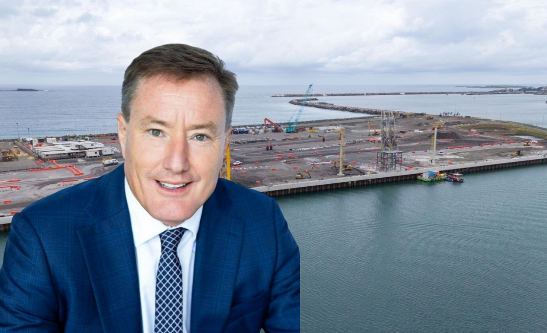 Squadron's Port Kembla and CEO Rob Wheals.