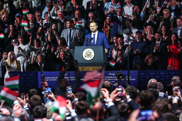 HUNGARY-BUDAPEST-JD VANCE-EU POLICIES-ORBAN