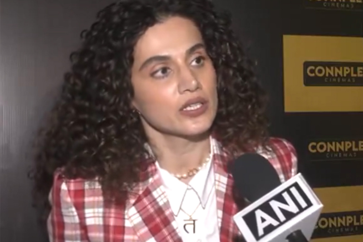 "I feel very sad...": Taapsee Pannu reacts to NEET aspirant's death in Patna, says society has 'normalised' such tragedies