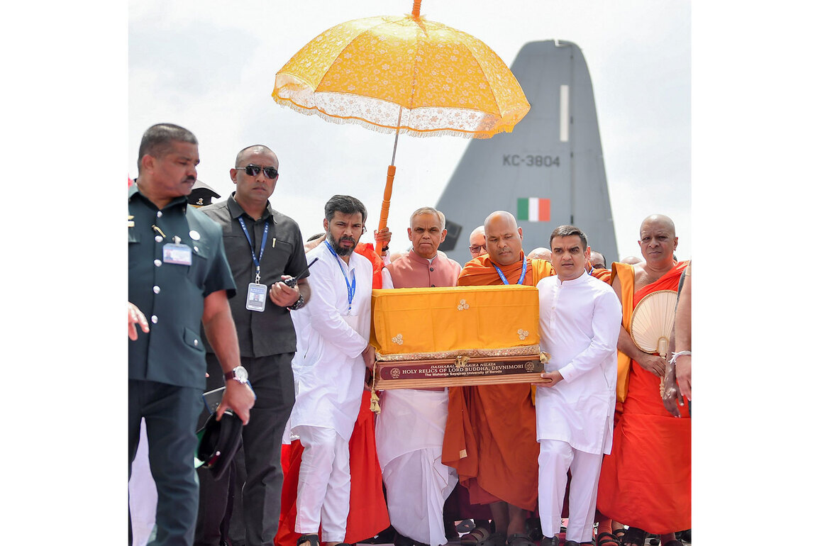 "Our nations are connected by deep civilisational and spiritual bonds": PM Modi on Holy Devnimori Relics exposition in Sri Lanka