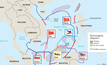 China claims nearly all of the South China Sea via its nine-dash line 