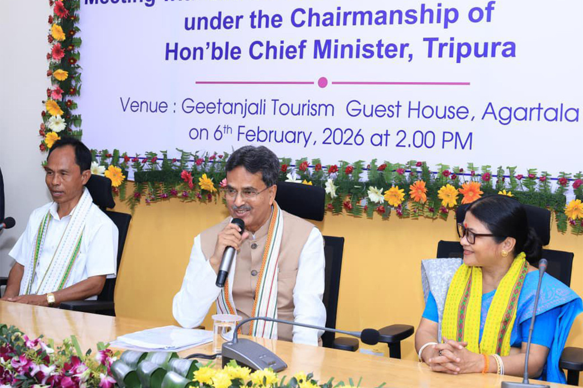 PM Modi's vision of Viksit Bharat 2047 inspires youth: Tripura CM Manik Saha