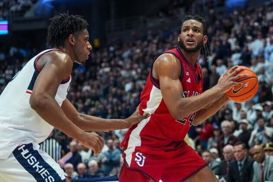 No. 6 UConn, No. 13 St. John's ready for third round of heavyweight fight
