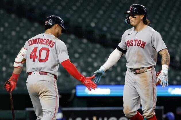 Red Sox 1B Willson Contreras (hand) exits early; initial scans negative