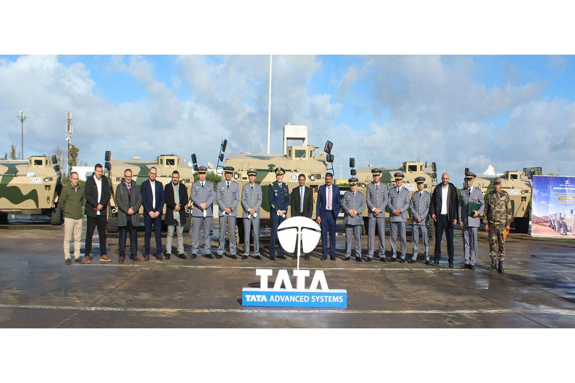 Tata Advanced Systems hands over first lot of WhAP 8x8 vehicles to Royal Moroccan Army