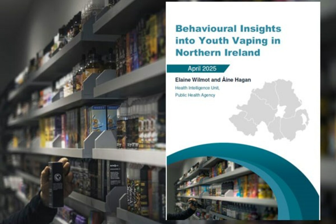 PHA Report Reveals High Youth Vaping Rates In NI  16-05-2025