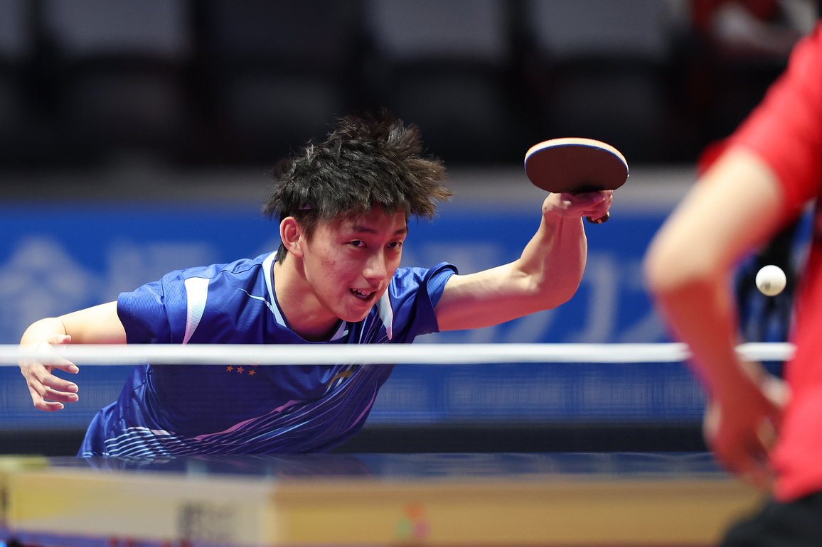 (SP)CHINA-15TH NATIONAL GAMES-TABLE TENNIS-U18 MEN'S SINGLES-FINAL (CN)