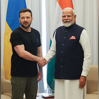 "We earnestly wish our friends in Ukraine a future marked by peace": PM Modi thanks Zelenskyy for Independence Day wishes