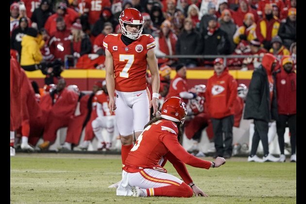 Chiefs K Harrison Butker (ankle) out for second straight game