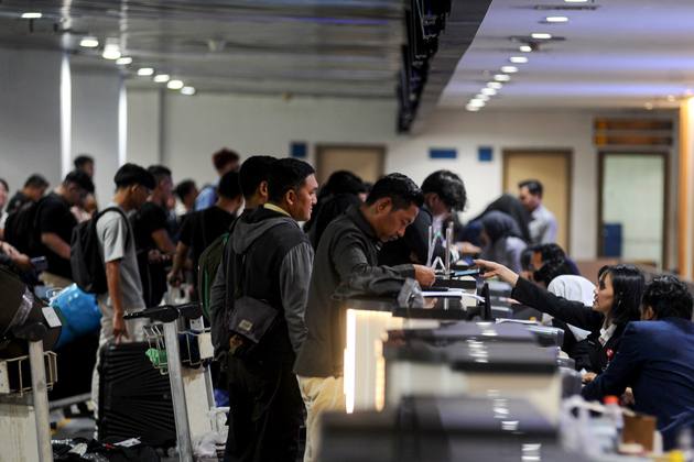 INDONESIA-HOLIDAY TRAVEL RUSH