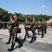 FOCUS | Remains of 30 Chinese martyrs from Korean War buried in homeland