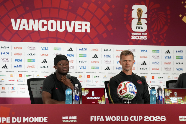 (SP)CANADA-VANCOUVER-FOOTBALL-FIFA WORLD CUP-PRESS CONFERENCE-CANADA