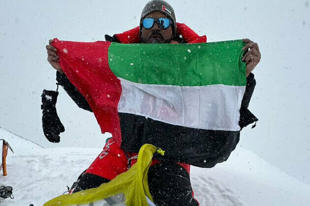 Emirati Saeed Al Memari becomes first Arab to climb world's third highest peak