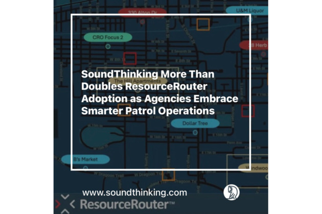 SoundThinking more than doubles ResourceRouter adoption