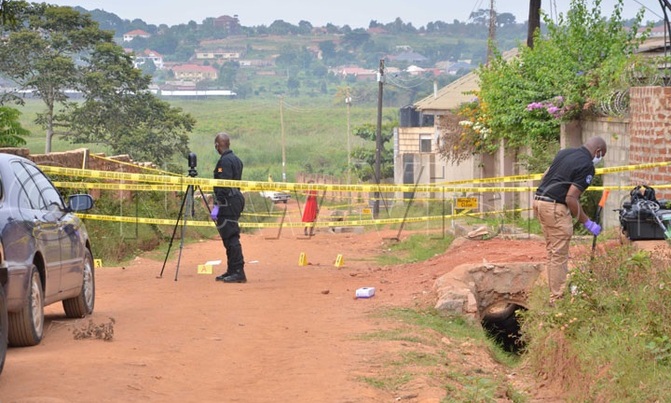 One dead, two hospitalised in Entebbe shooting One dead, two hospitalised in Entebbe shooting