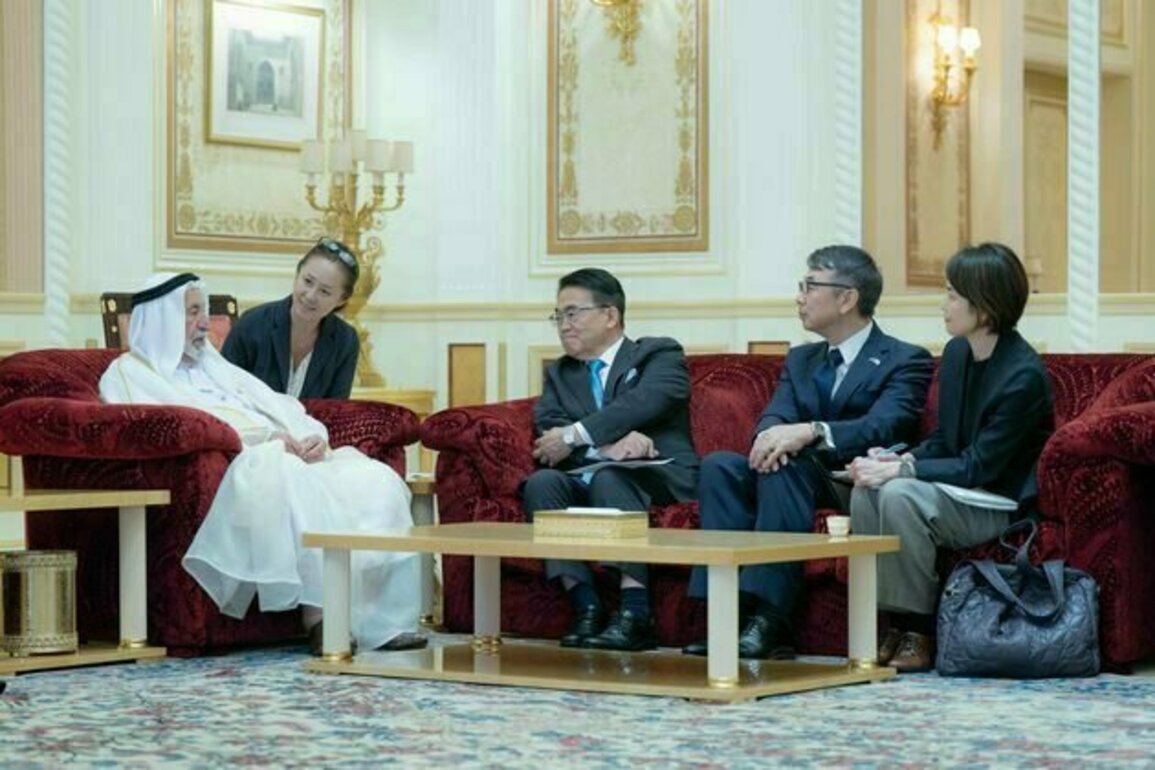 Sharjah Ruler receives Governor of Japan's Aichi Prefecture