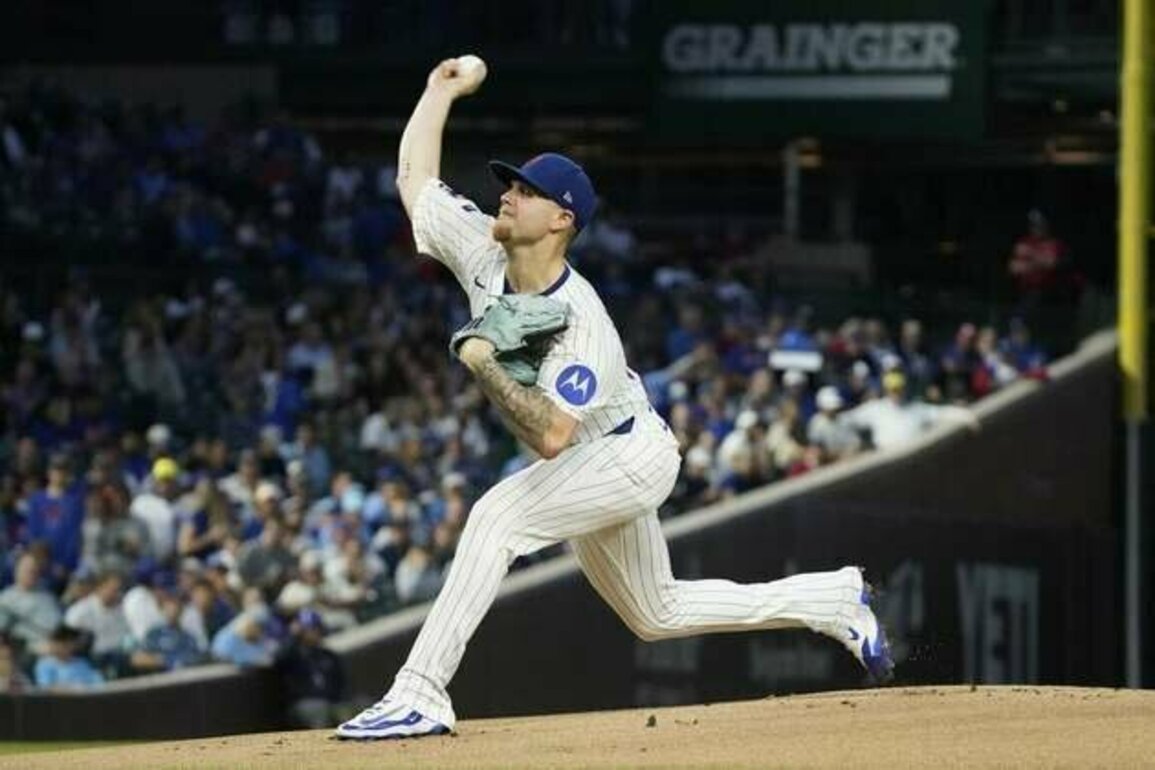 Cubs rookie RHP Cade Horton (back) undergoes MRI exam