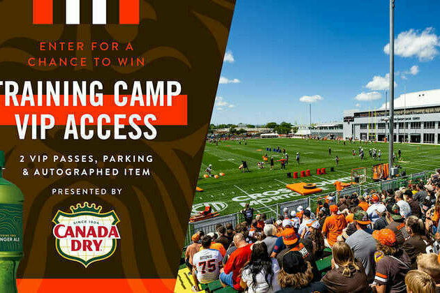 Enter for chance to win a VIP training camp experience