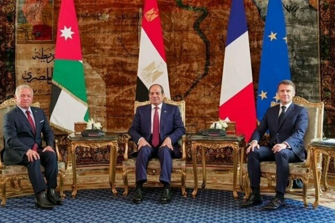 Egypt, Jordan, France call for immediate ceasefire in Gaza, reject displacement of Palestinians