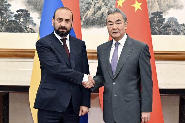 CHINA-BEIJING-WANG YI-ARMENIAN MINISTER OF FOREIGN AFFAIRS-TALKS (CN)