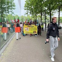 BNM stages protest outside Pakistan Embassy in The Hague, marks May 28 as 'Black Day'
