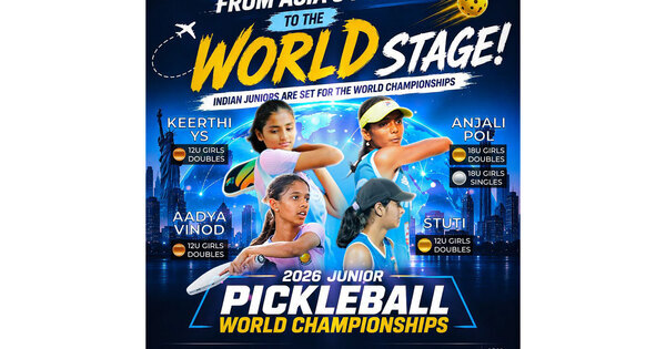 AIPA's 4 Indian junior pickleball earn invitation to 2026 Junior Pickleball World C'ships in Dallas