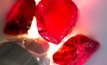 The company produces rubies at Montpuez in Mozambique