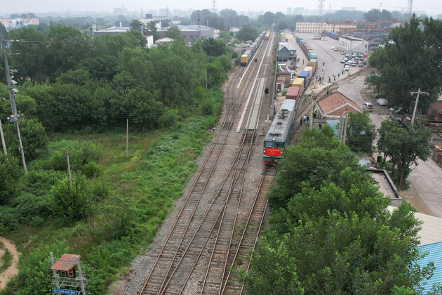 CHINA-BEIJING-AZERBAIJAN-NEW FREIGHT TRAIN ROUTE-LAUNCH (CN)