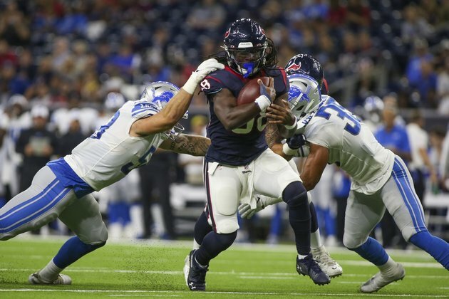 Texans place 3 on COVID list, release WR Donte Moncrief