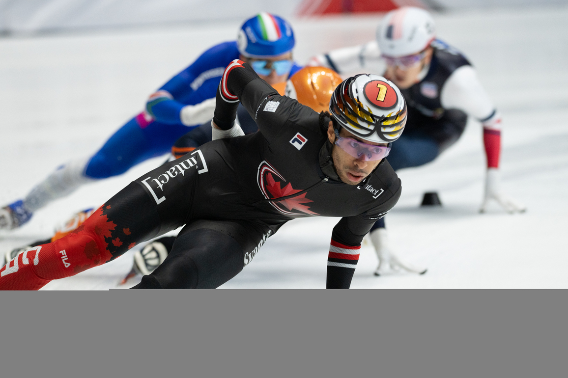 (SP)CANADA-MONTREAL-ISU SHORT TRACK SKATING-MEN'S 5000M RELAY