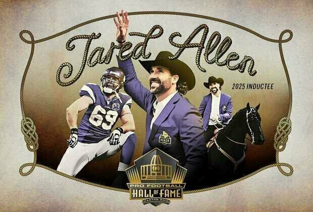 Jared Allen Elected to Pro Football Hall of Fame's Class of 2025