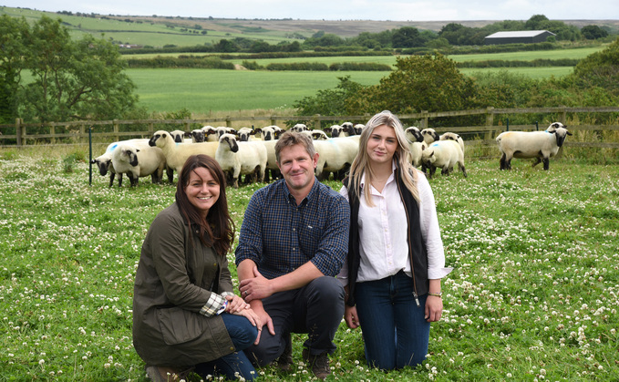 Left to right: Becky, Louis and Lottie Stainthorpe. 