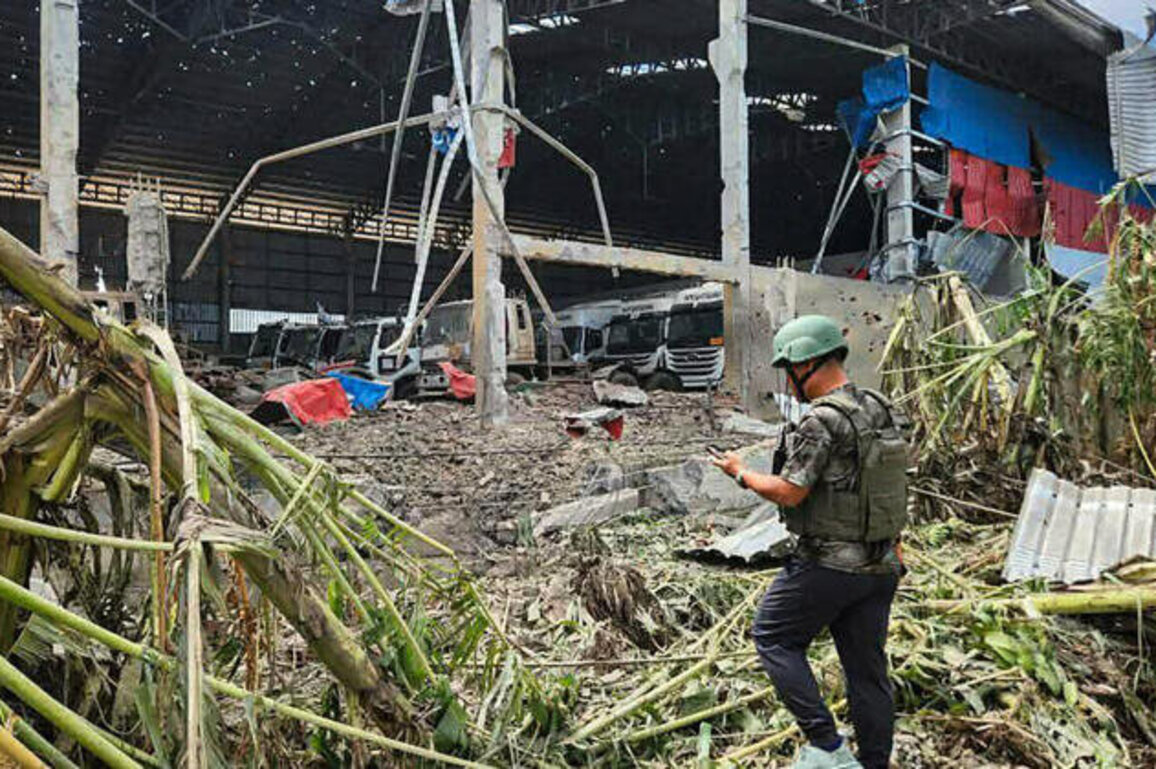 Thailand strikes building in Poipet casino hub on Cambodian border