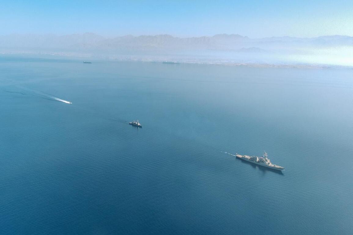 MIDEAST-RED SEA-ISRAELI & U.S. NAVAL DRILL