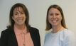 Queensland GasFields Commission engagement officers Jane Walker and Katrina Macdonald.