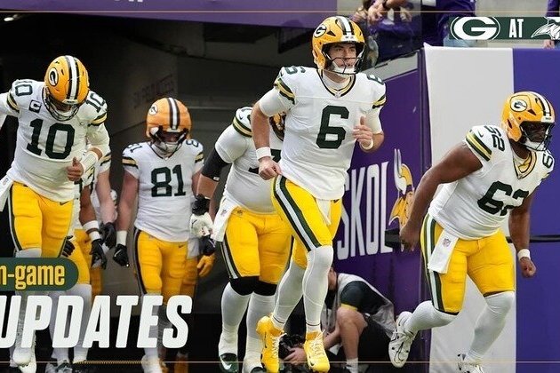 Vikings lead Packers 3-0 after first quarter