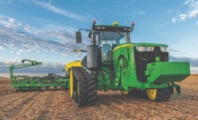  John Deere has made several changes to its 8R and 8RT series tractors for next year. Image courtesy John Deere.